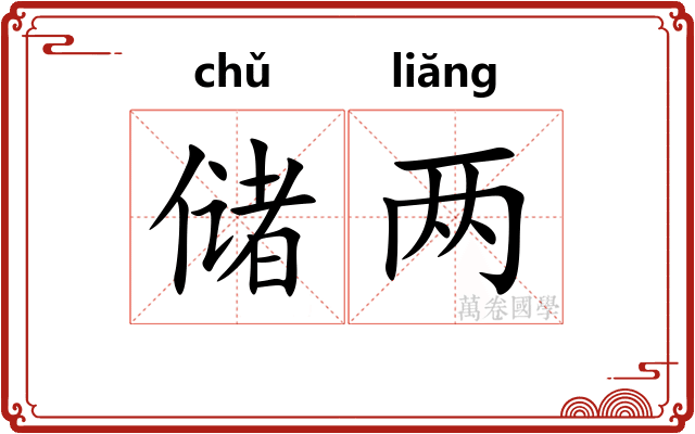 储两