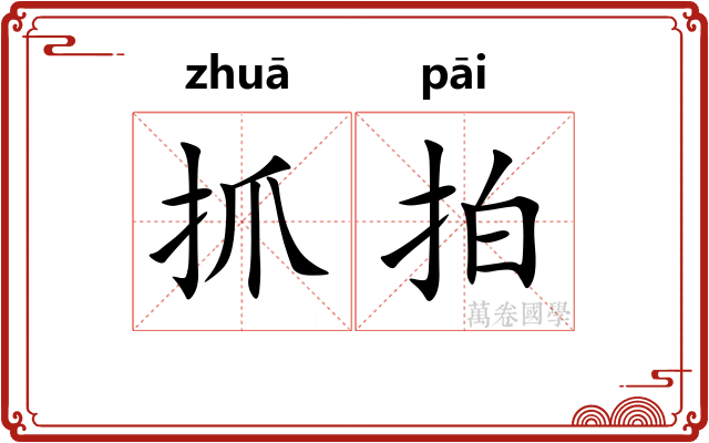 抓拍