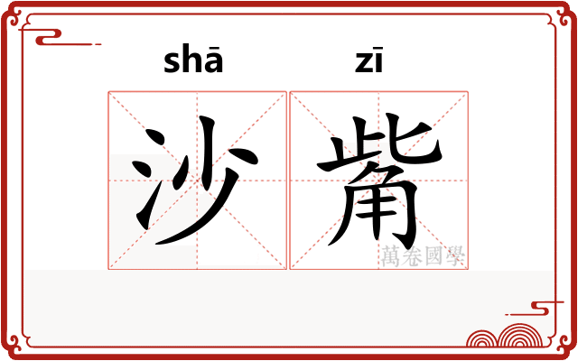 沙觜