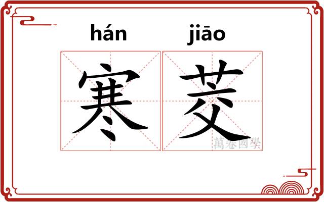 寒茭
