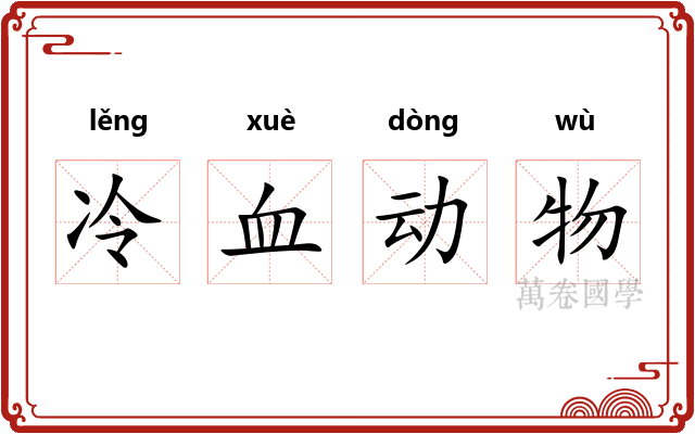 冷血动物
