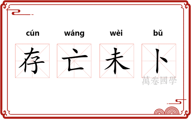 存亡未卜