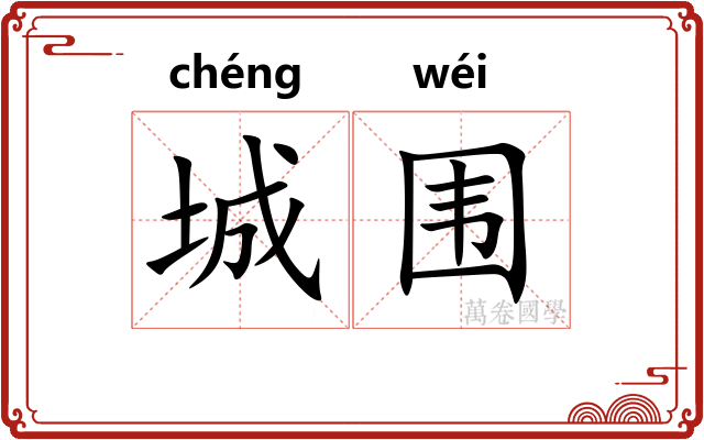 城围