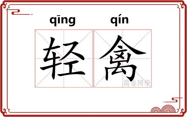 轻禽