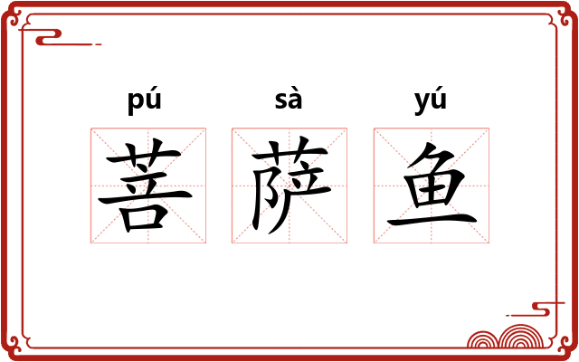 菩萨鱼