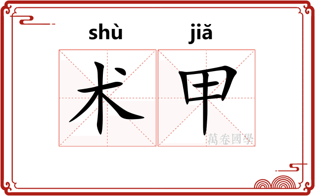 术甲