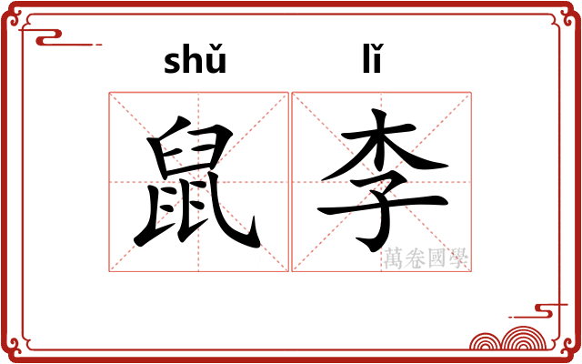 鼠李