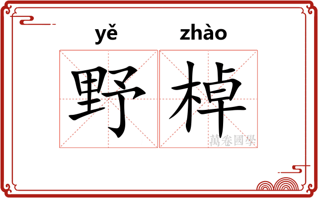 野棹