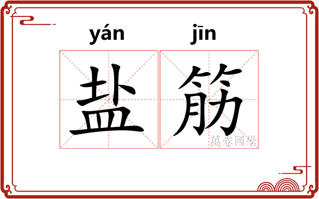 盐筋