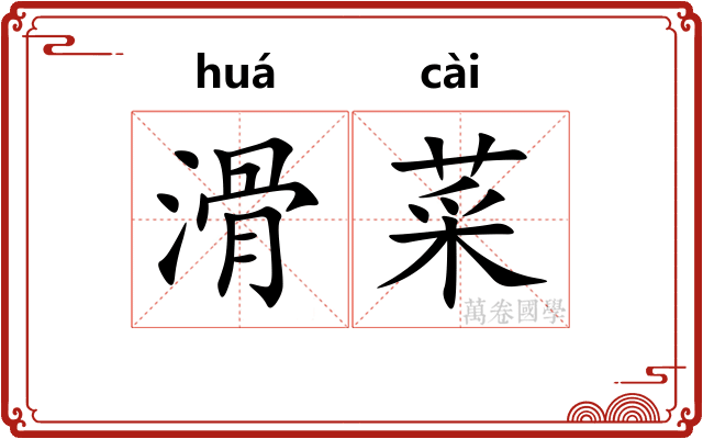 滑菜
