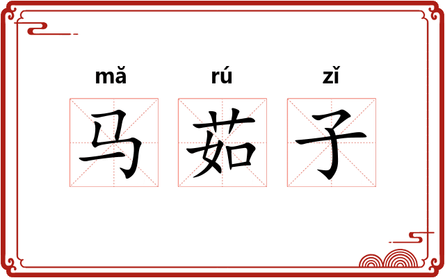 马茹子 马茹子