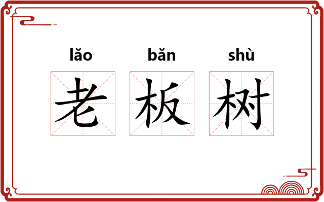 老板树