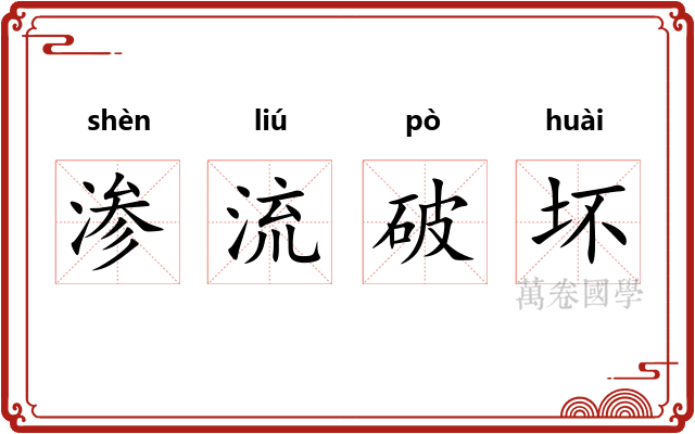 渗流破坏
