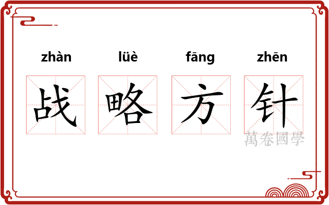 战略方针