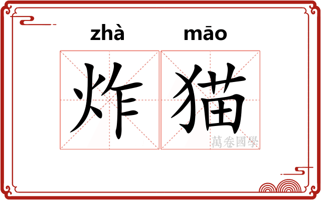 炸猫