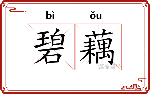 碧藕