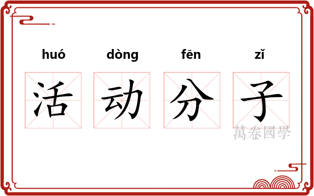 活动分子