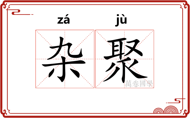 杂聚