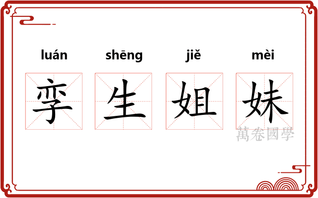 孪生姐妹