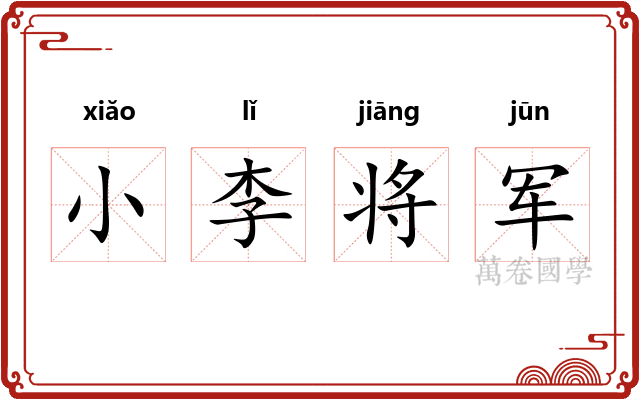 小李将军