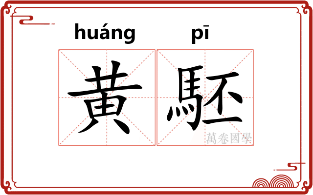黄駓