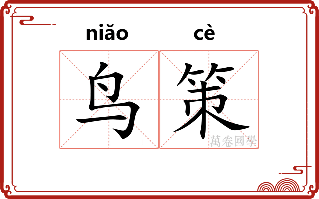 鸟策 鸟策