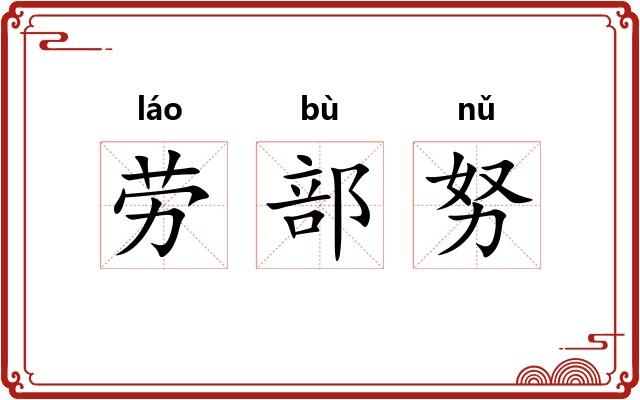 劳部努 劳部努