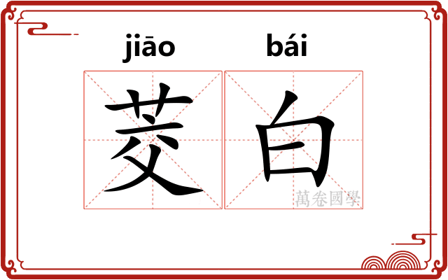 茭白 茭白