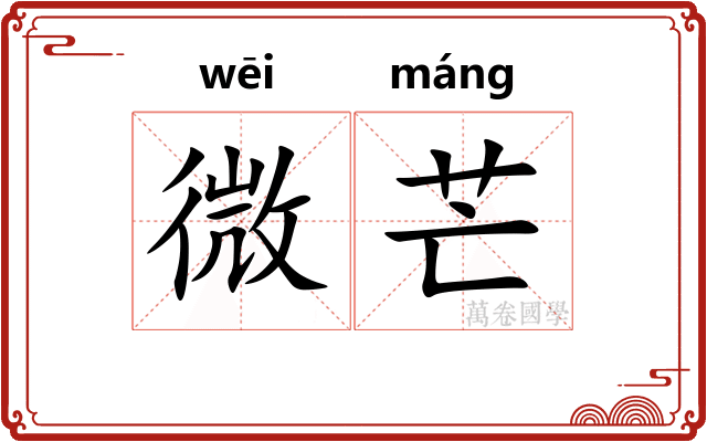 微芒