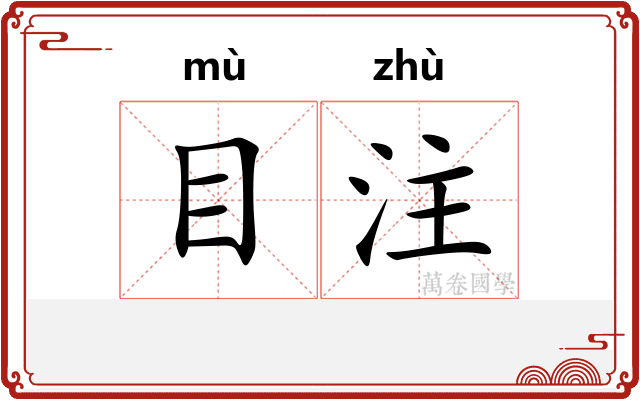 目注