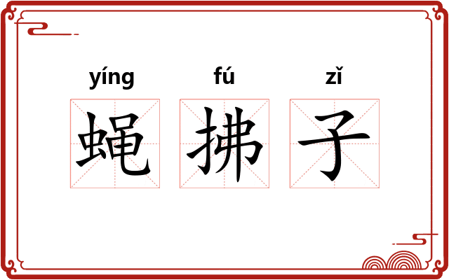 蝇拂子