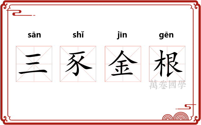 三豕金根