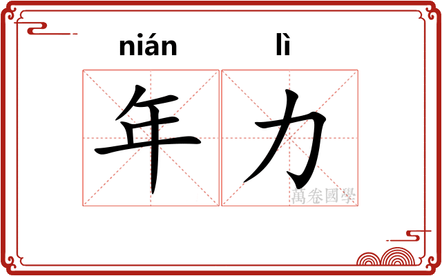 年力