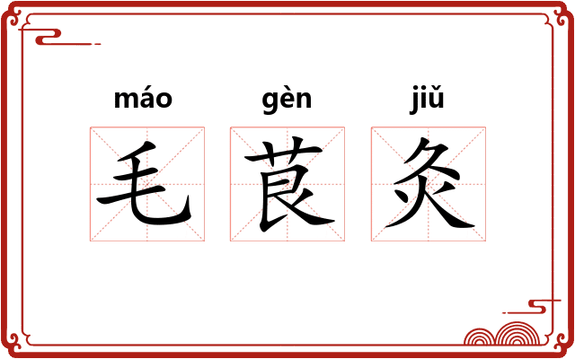 毛茛灸
