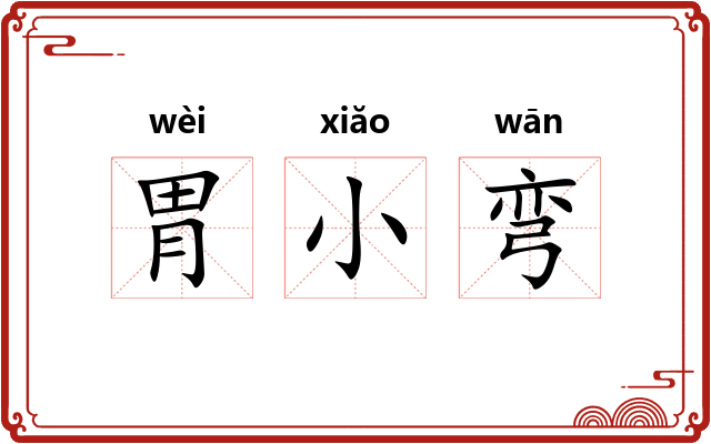 胃小弯