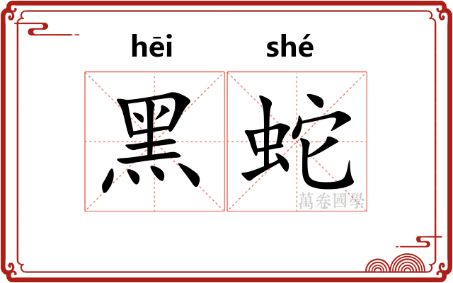 黑蛇