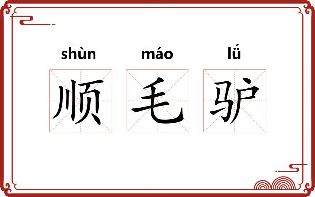 顺毛驴