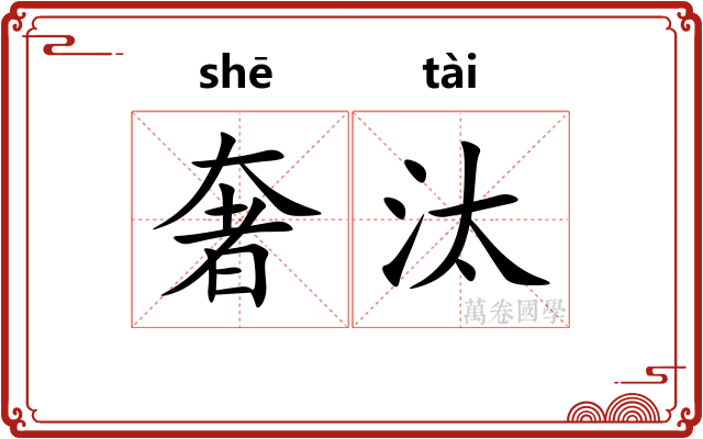 奢汰