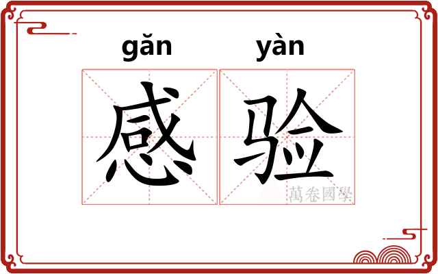 感验