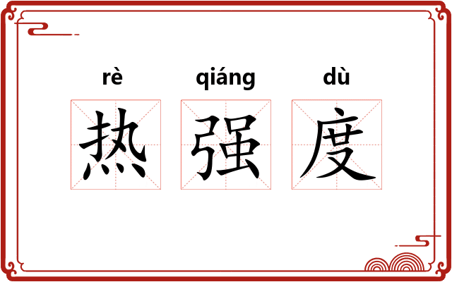 热强度