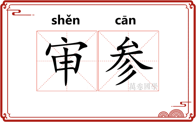 审参