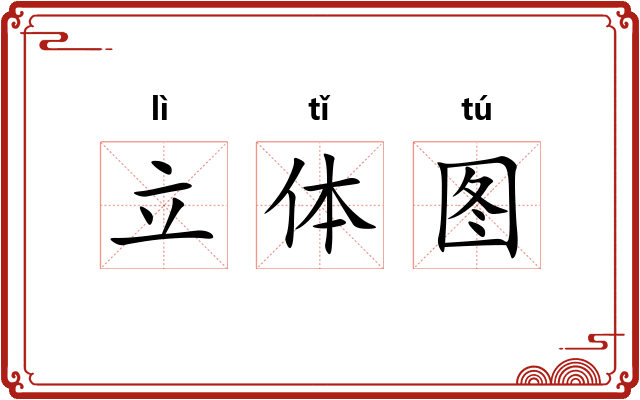 立体图