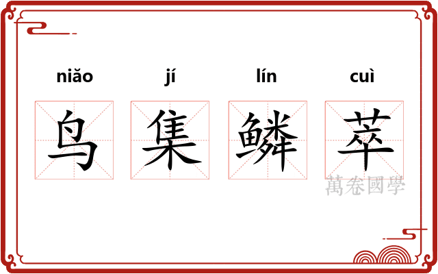 鸟集鳞萃