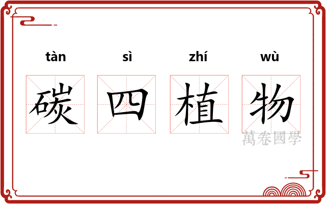 碳四植物