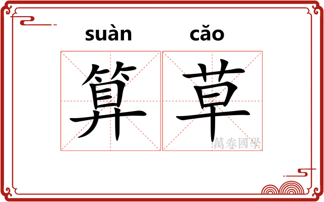 算草 算草