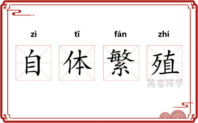 自体繁殖