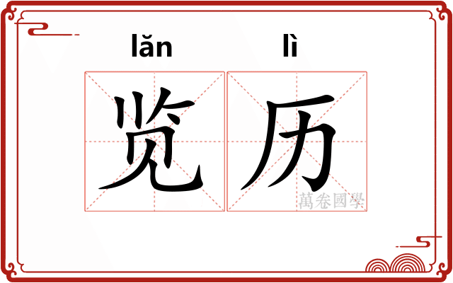 览历