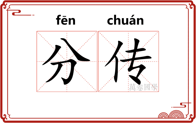 分传