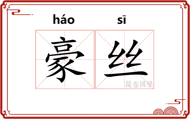豪丝