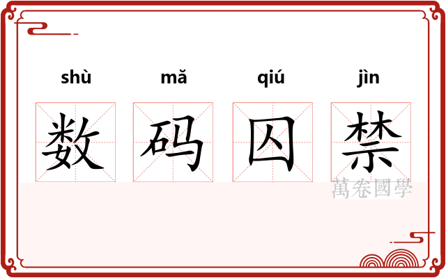 数码囚禁 数码囚禁